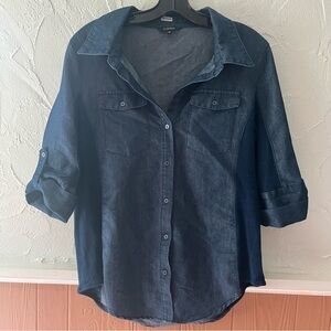 Ci Sono Blue Denim Shirt Size XL
